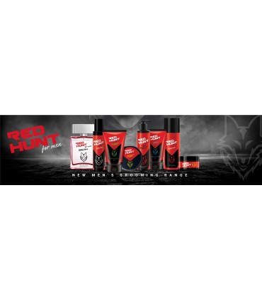 Buy RED HUNT for Men 3-in-1 Body, Face & Hair Shower Gel at LykWis