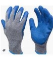 Cotton gloves blue