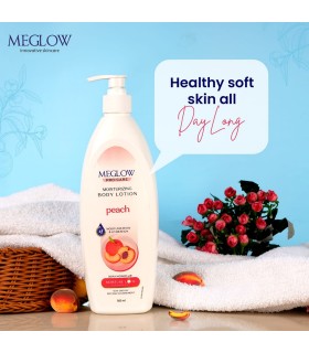 Meglow Peach Moisturizing Body Lotion